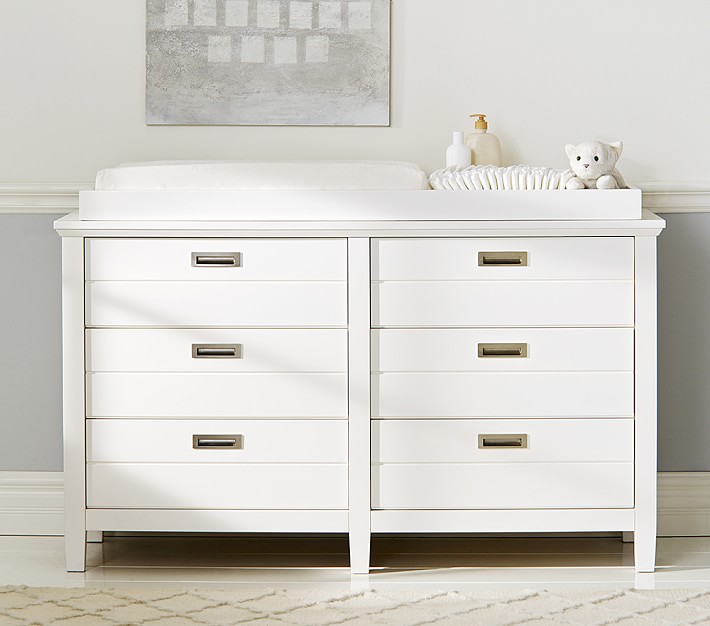 crib and changing table dresser