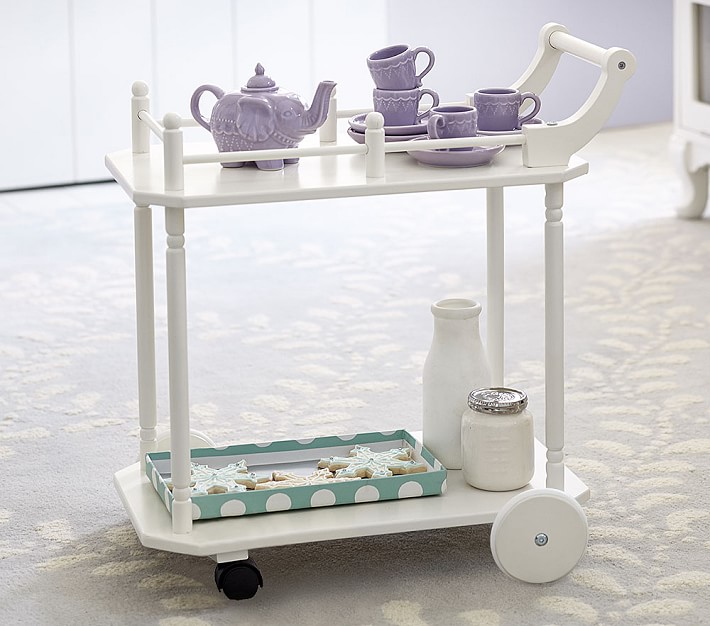 children's tea trolley set