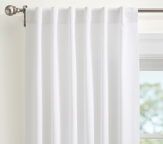 Quincy Cotton Canvas Kids Blackout Curtain Pottery Barn Quincy Cotton Canvas Kids Blackout