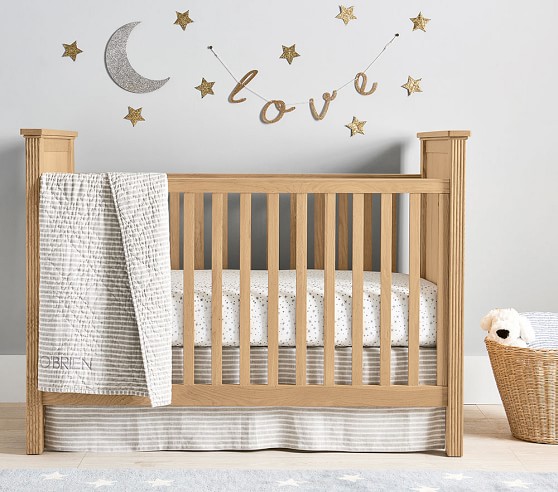 white oak crib