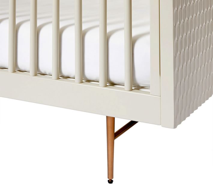 west elm x pbk Audrey Convertible Modern Crib Pottery Barn Kids