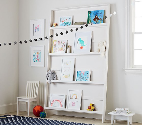 pottery barn baby bookshelf