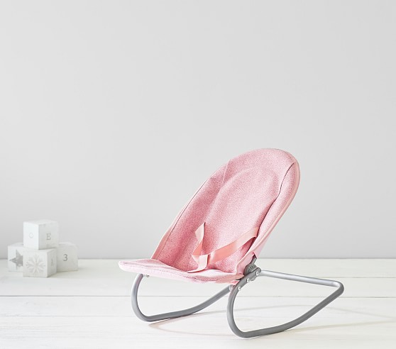 pink bouncy chair