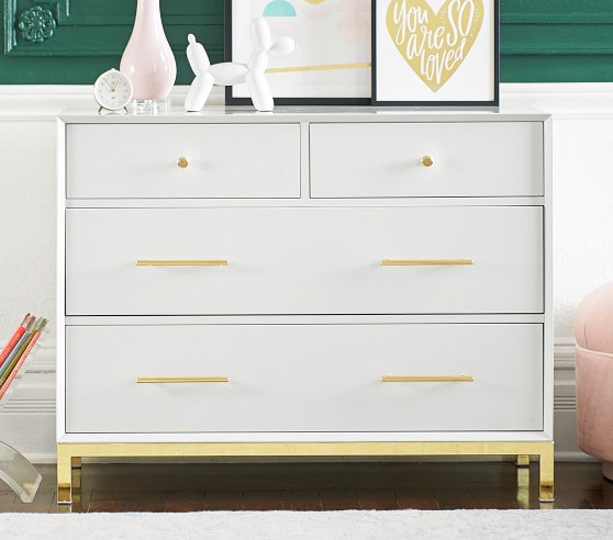 pottery barn nursery dresser