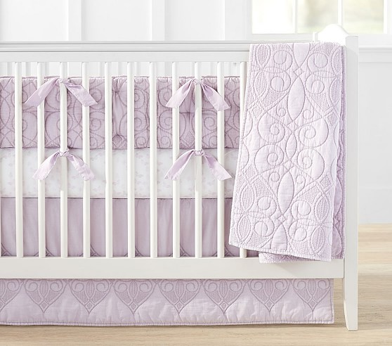 purple camo crib bedding sets