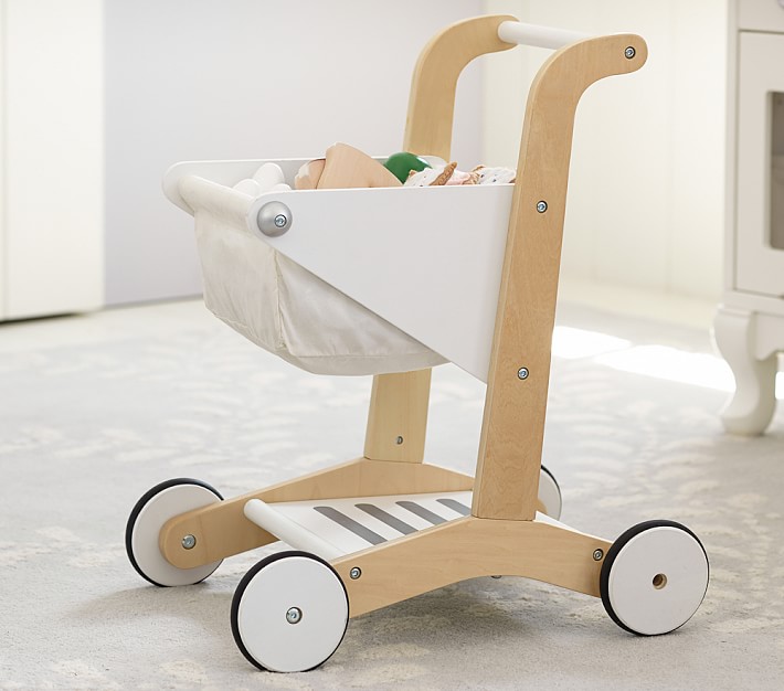 wooden push cart for toddlers
