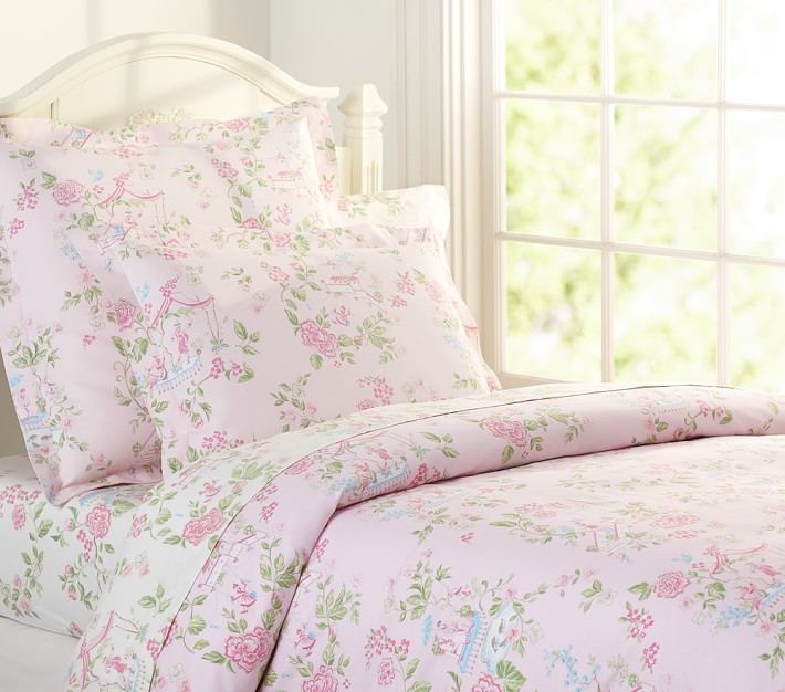 cherry blossom crib bedding set