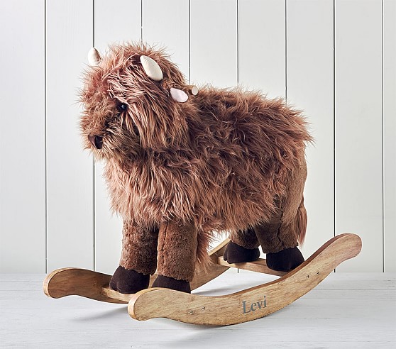 pottery barn kids unicorn rocker