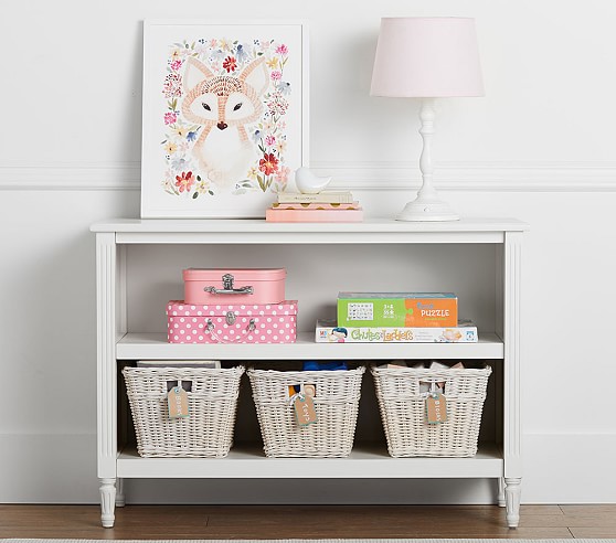 pottery barn baby bookshelf