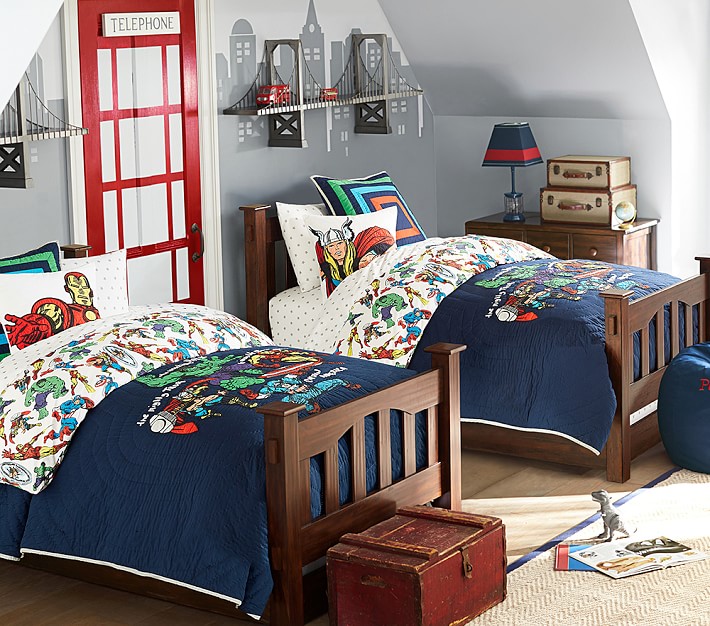 marvel crib bedding