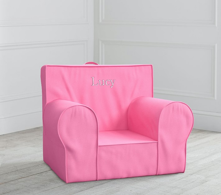 Bright Pink Anywhere Chair® | Kids Armchair | Pottery Barn Kids