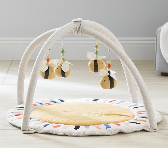 neutral baby play gym