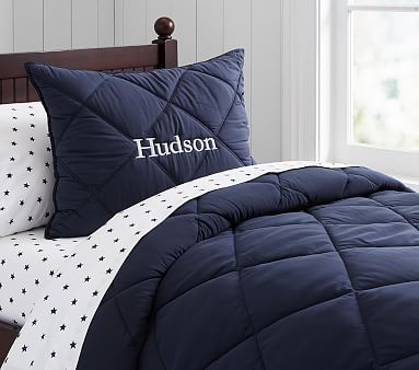 boys navy bedding