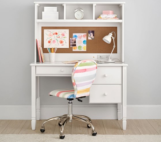 Madeline Kids Storage Desk Hutch Pottery Barn Madeline Kids Storage Desk Hutch
