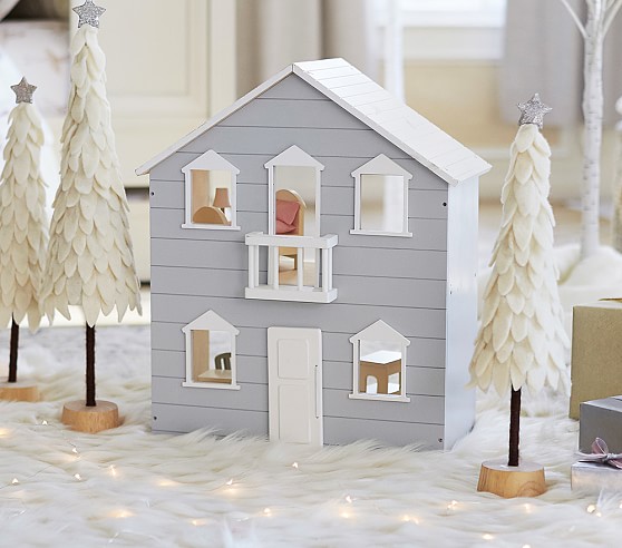 pottery barn doll houses