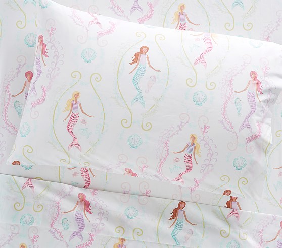 mermaid sheets twin xl