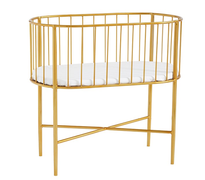 gold bassinet