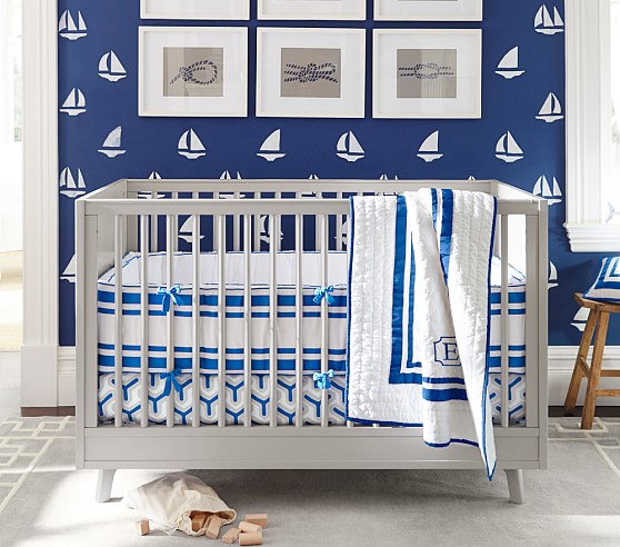 Harper Geo Crib Bedding Set Pottery Barn Kids Harper Geo Crib Bedding Set Pottery