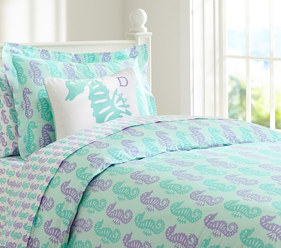 seahorse crib bedding