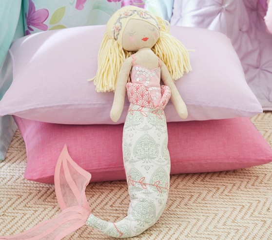 large mermaid stuffed animal