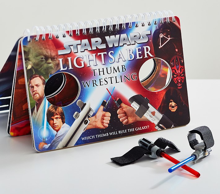 star wars lightsaber thumb wrestling