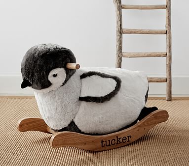 pottery barn penguin rocker