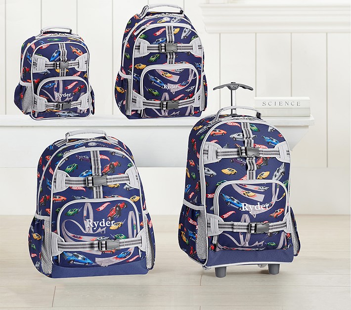 Nautical Ships Pattern TM School Backpack