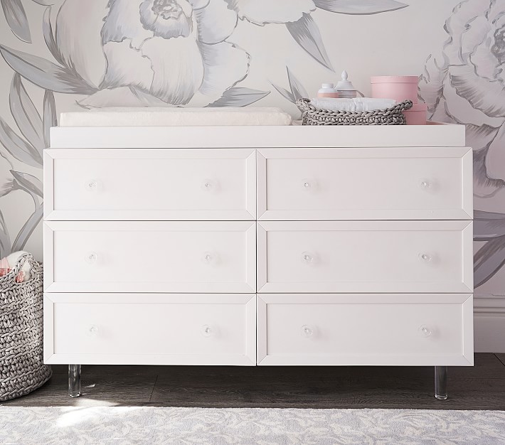 extra wide nursery dresser