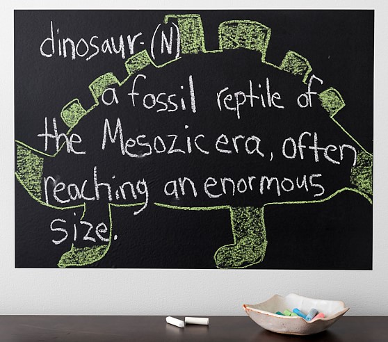 Large Chalk Board Kids Wall Decal Pottery Barn