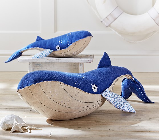 daiso whale plush