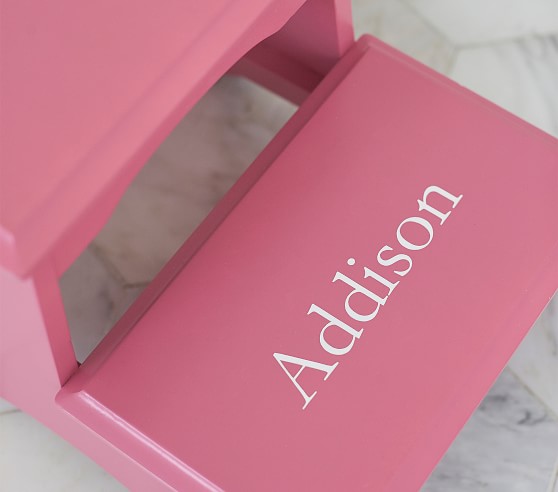 personalized baby step stool