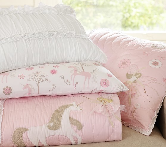 pottery barn unicorn sheets