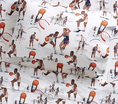 basketball crib sheets