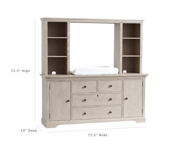 pottery barn larkin changing table