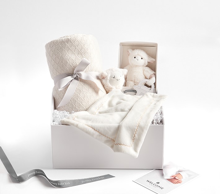 Lamb Snuggle Kids Gift Set | Pottery Barn Kids