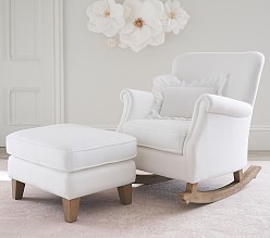 white rocking chair for nursery