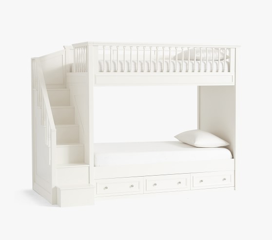 fillmore stair loft bed & lower bed set