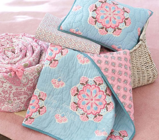 pottery barn brooklyn crib bedding