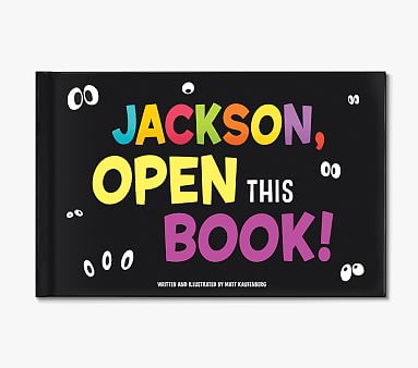 open this personalized book