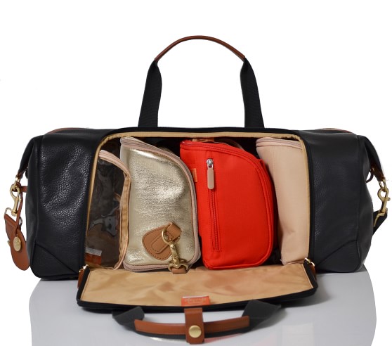 real leather diaper bag