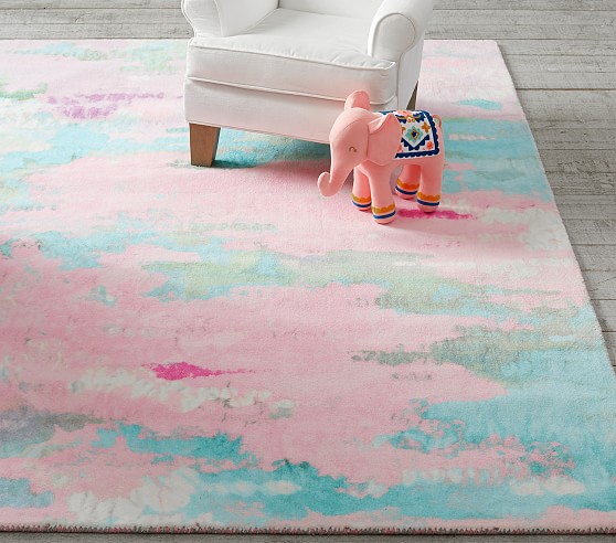 Clara Watercolor Rug Pottery Barn Kids Clara Watercolor Rug Pottery Barn Kids