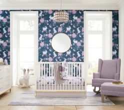 pottery barn girl nursery