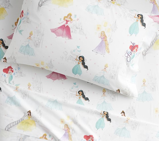 pottery barn princess sheets