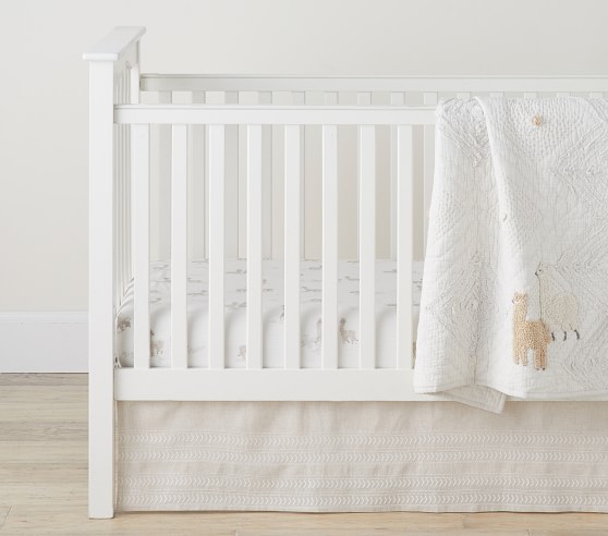 alpaca crib bedding