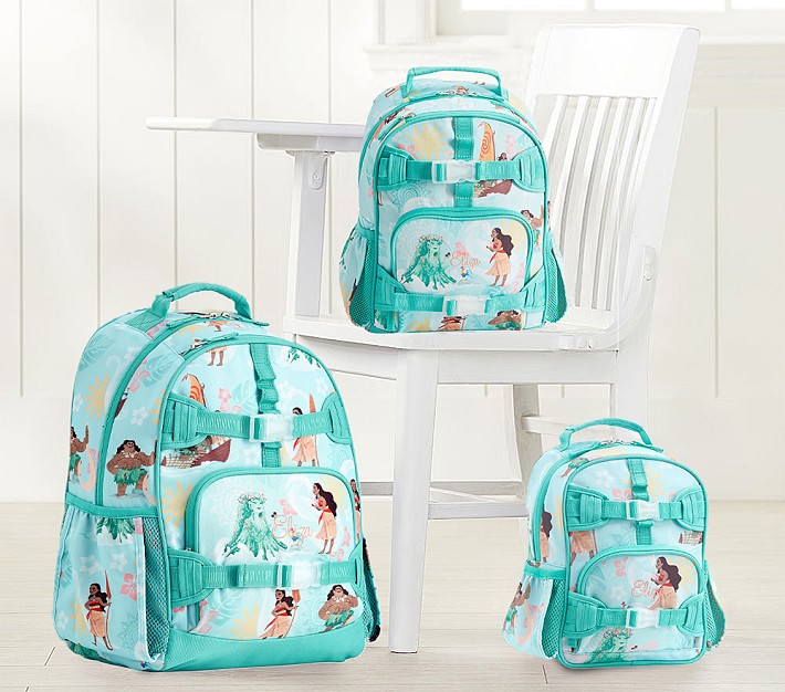 moana backpack and lunchbox set