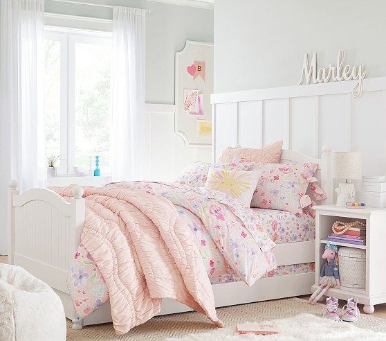 pottery barn kids bed sheets
