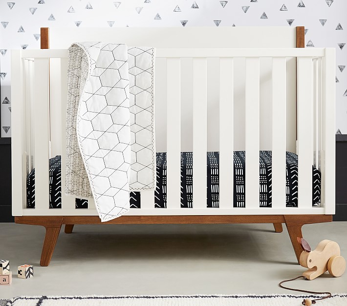 west elm x pbk modern convertible crib