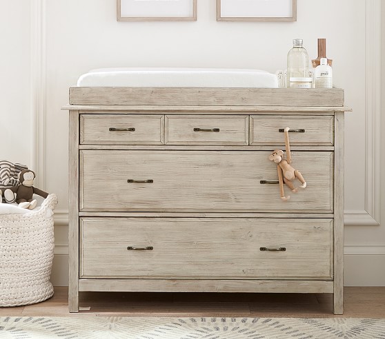 dresser and topper set