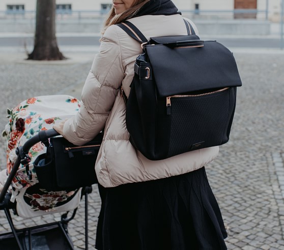 storksak st james leather backpack