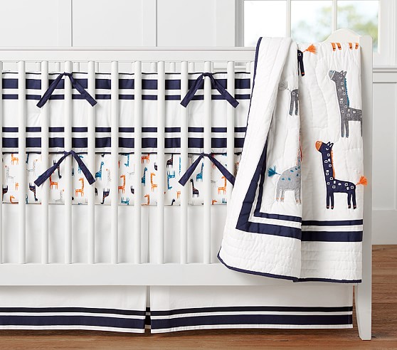 giraffe crib bedding